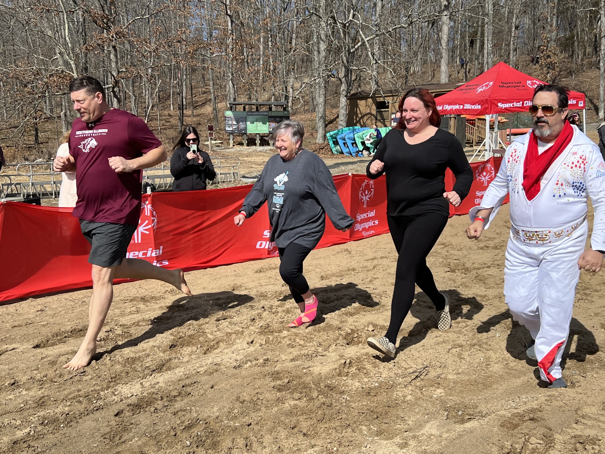 Polar Plunge Raises Thousands for Special Olympics Illinois SIU